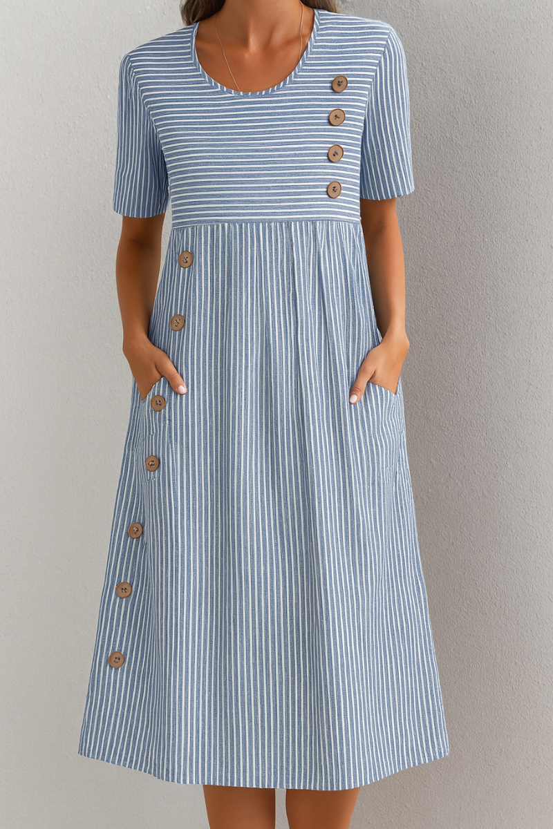 Klara™ | Flatterende sommerkjole