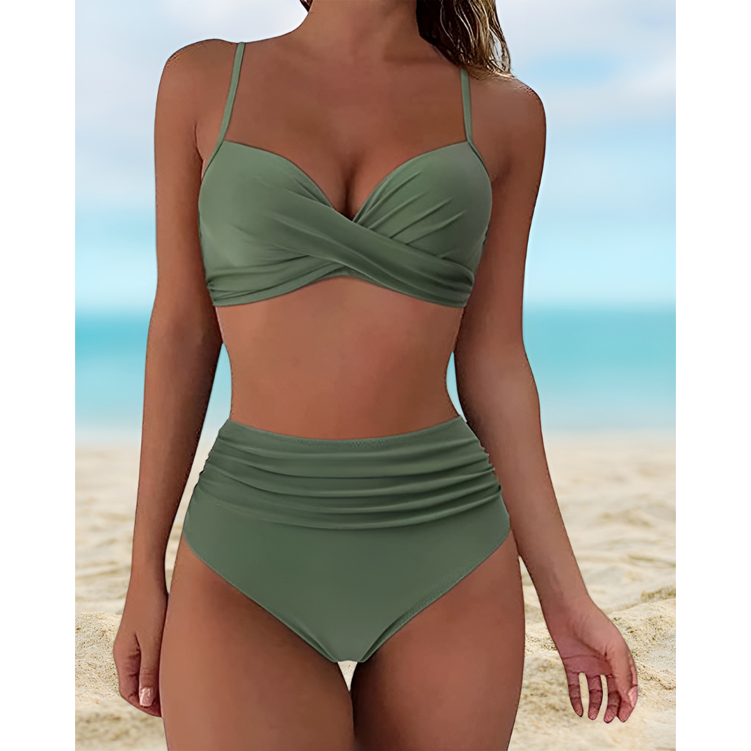 Dorothy - Flatterende Højtaljet Bikini