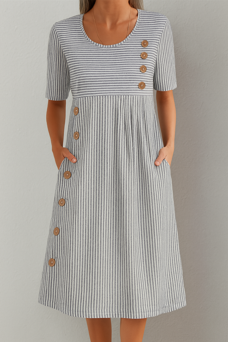 Klara™ | Flatterende sommerkjole