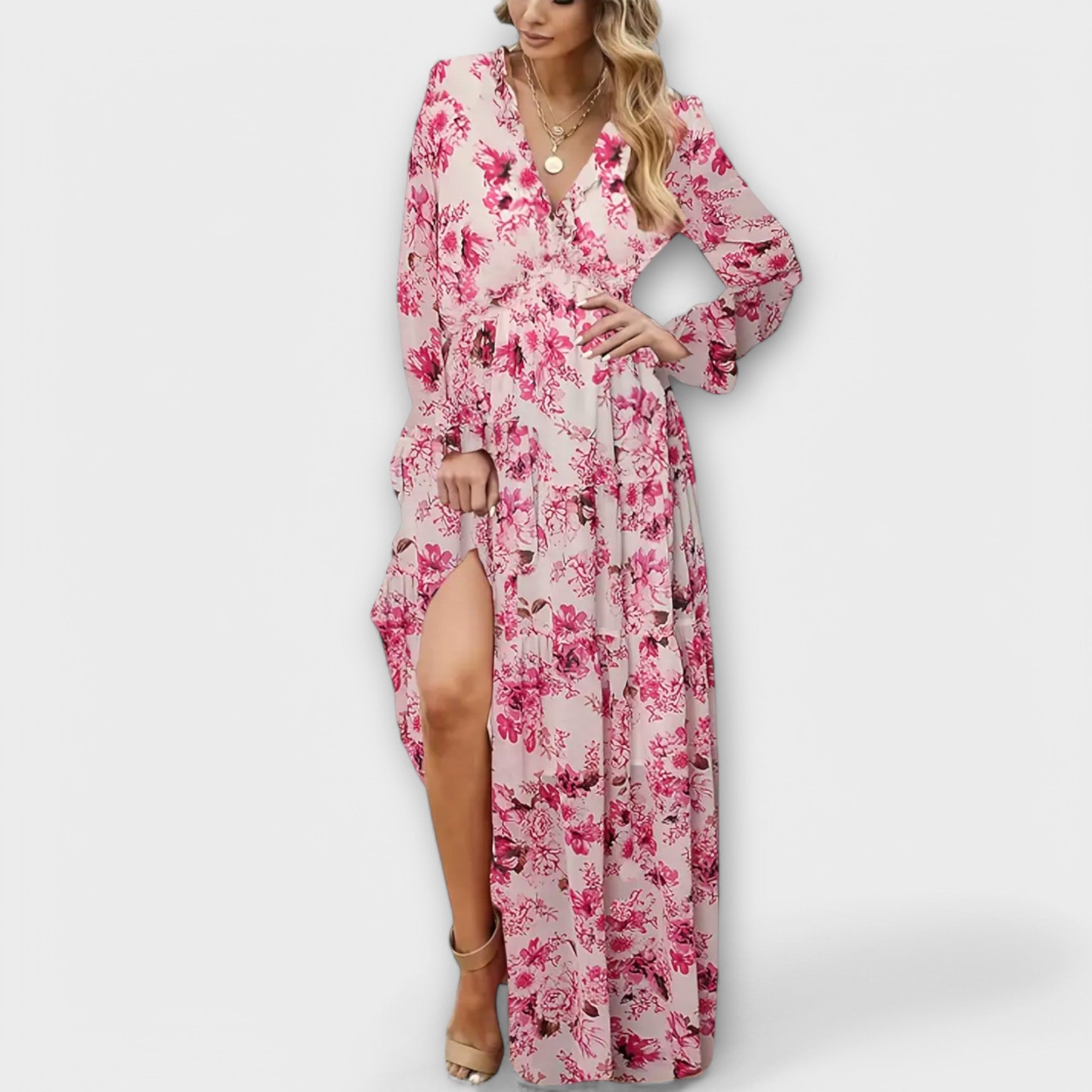 Helen | Boho-Chic Maxi Kjole