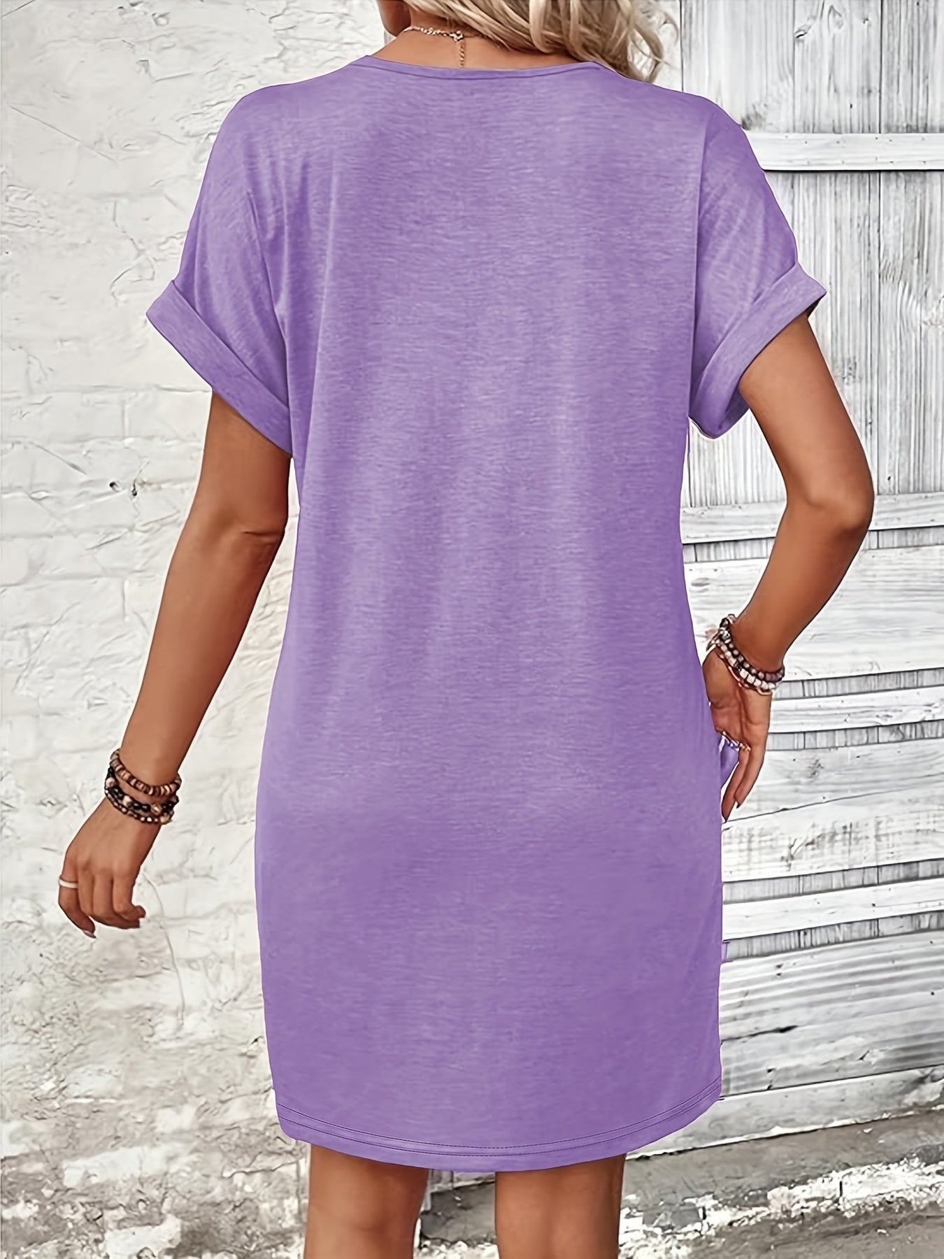 Clara I V-hals kjole