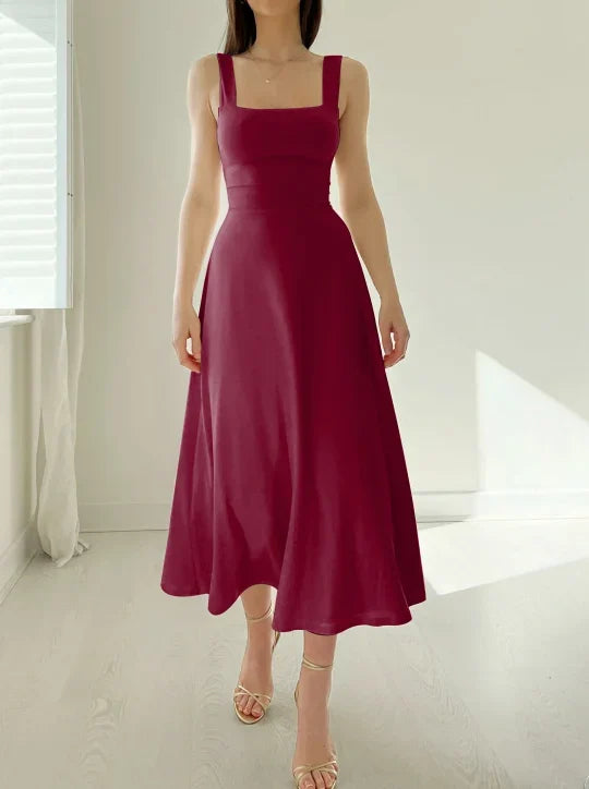 Juliane | Elegant Rygløs Maxi Kjole