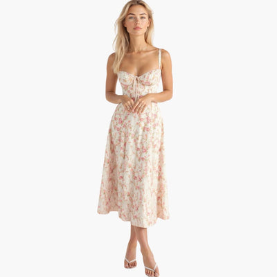 Stella | Kvinders Let Flowy Midi Kjole