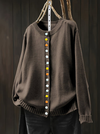 Emma™ | Komfortabel og Stilfuld Cardigan