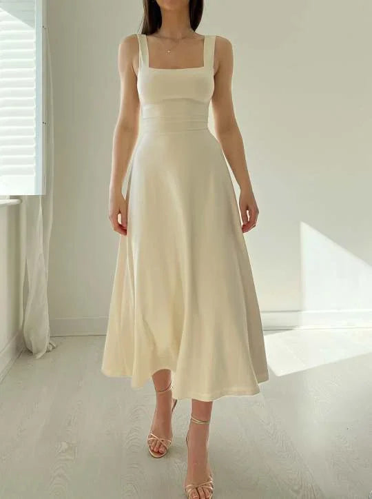 Juliane | Elegant Rygløs Maxi Kjole