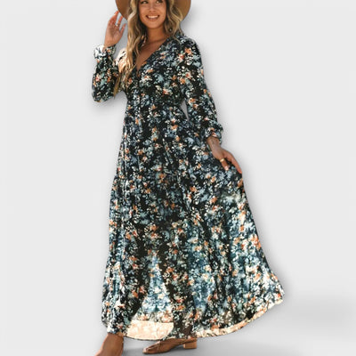 Helen | Boho-Chic Maxi Kjole