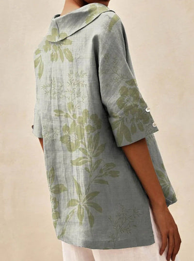 Andrea | Elegant top med V-udskæring