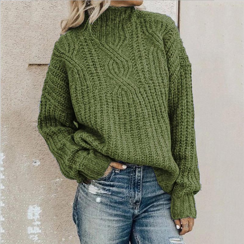 Ella™ | Stilfuld Og Behagelig Kabelstrikket Sweater