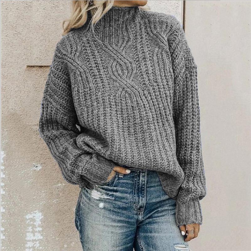 Ella™ | Stilfuld Og Behagelig Kabelstrikket Sweater