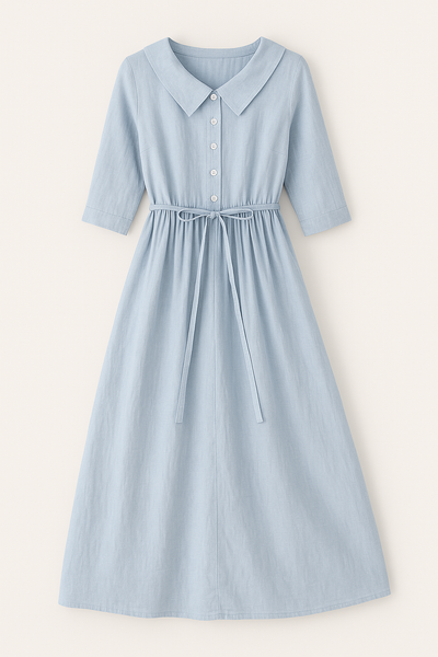 Lena I Bomuldskjole Harper