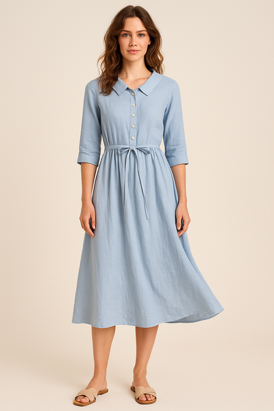 Lena I Bomuldskjole Harper