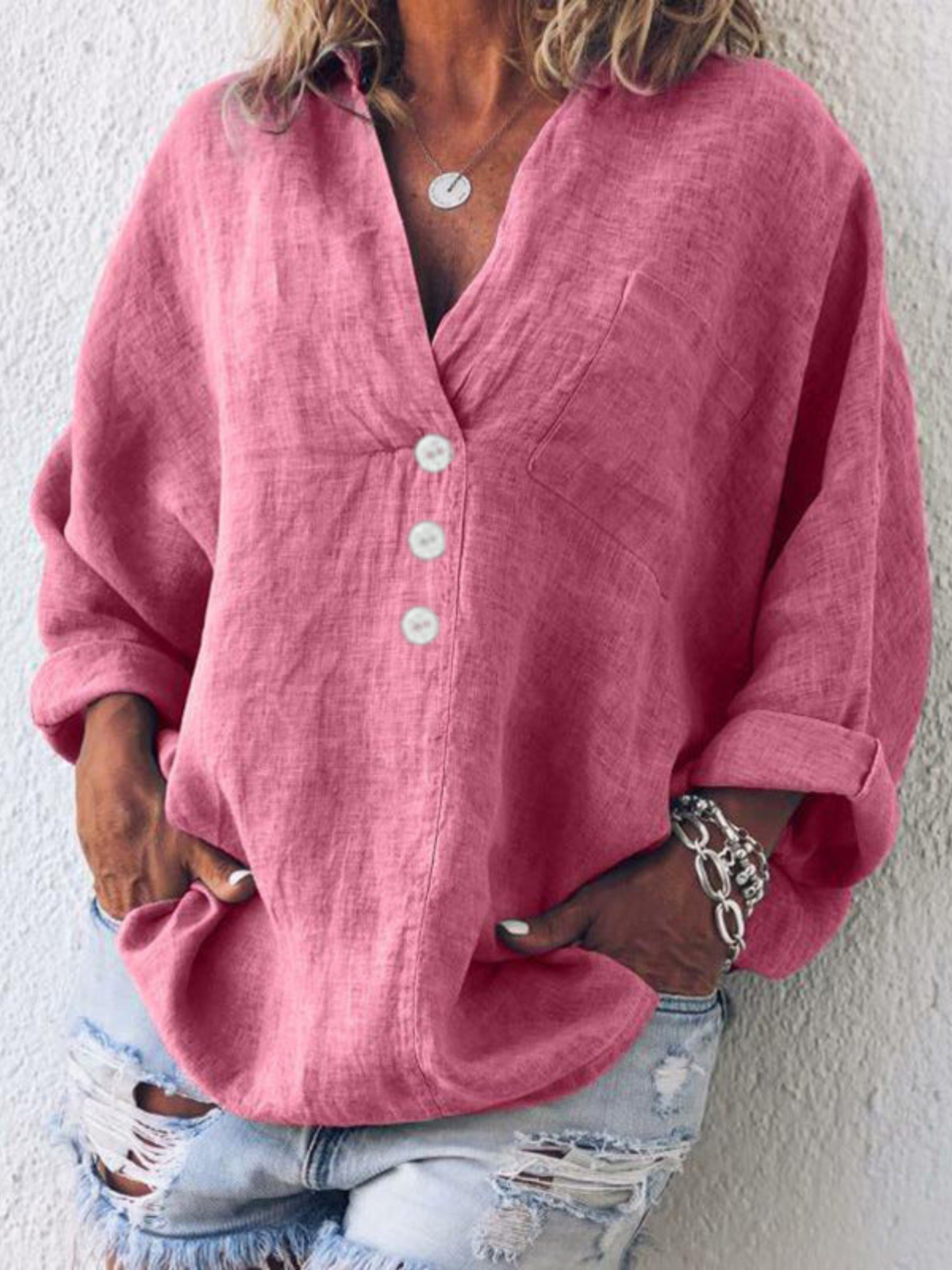 Freja – Luftig og behagelig top i og hør