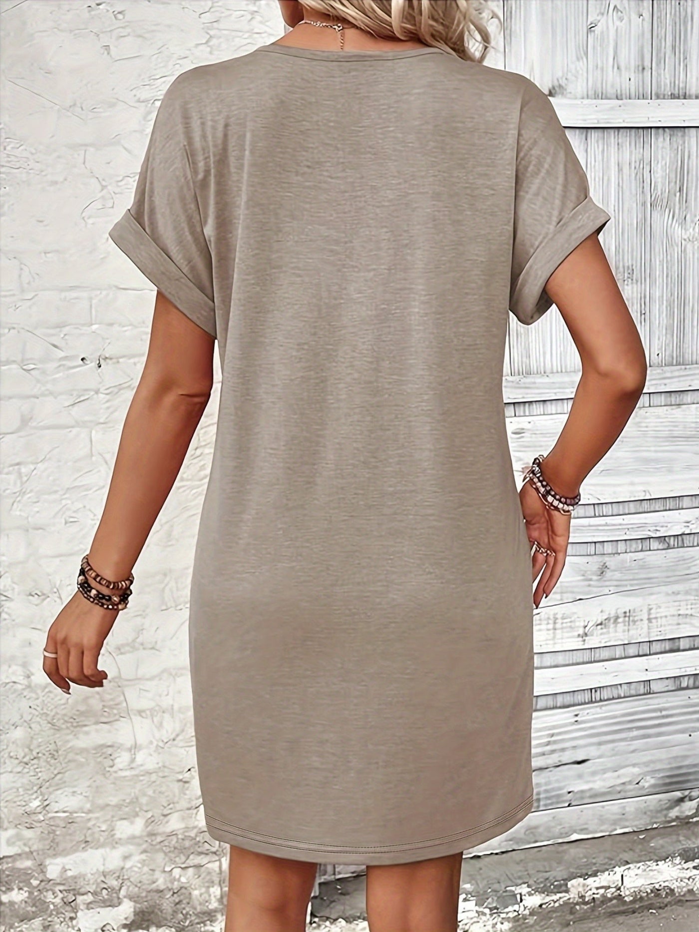 Clara I V-hals kjole