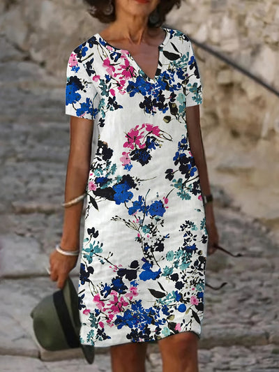 Blomsterdrøm™ | Linned Sommerkjole