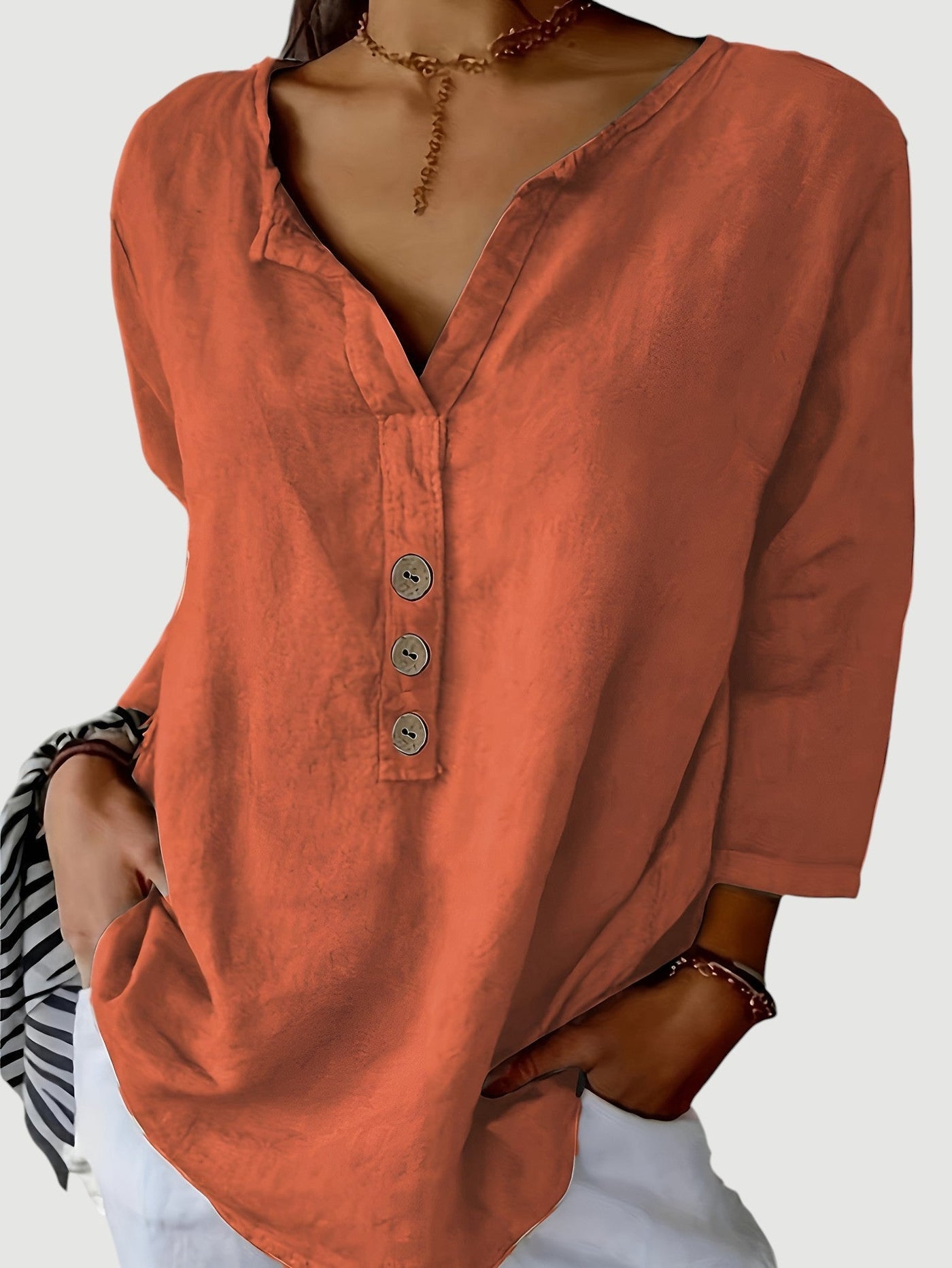 Vilma | Luftig og behagelig top i hor