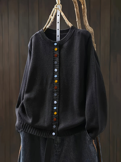 Emma™ | Komfortabel og Stilfuld Cardigan