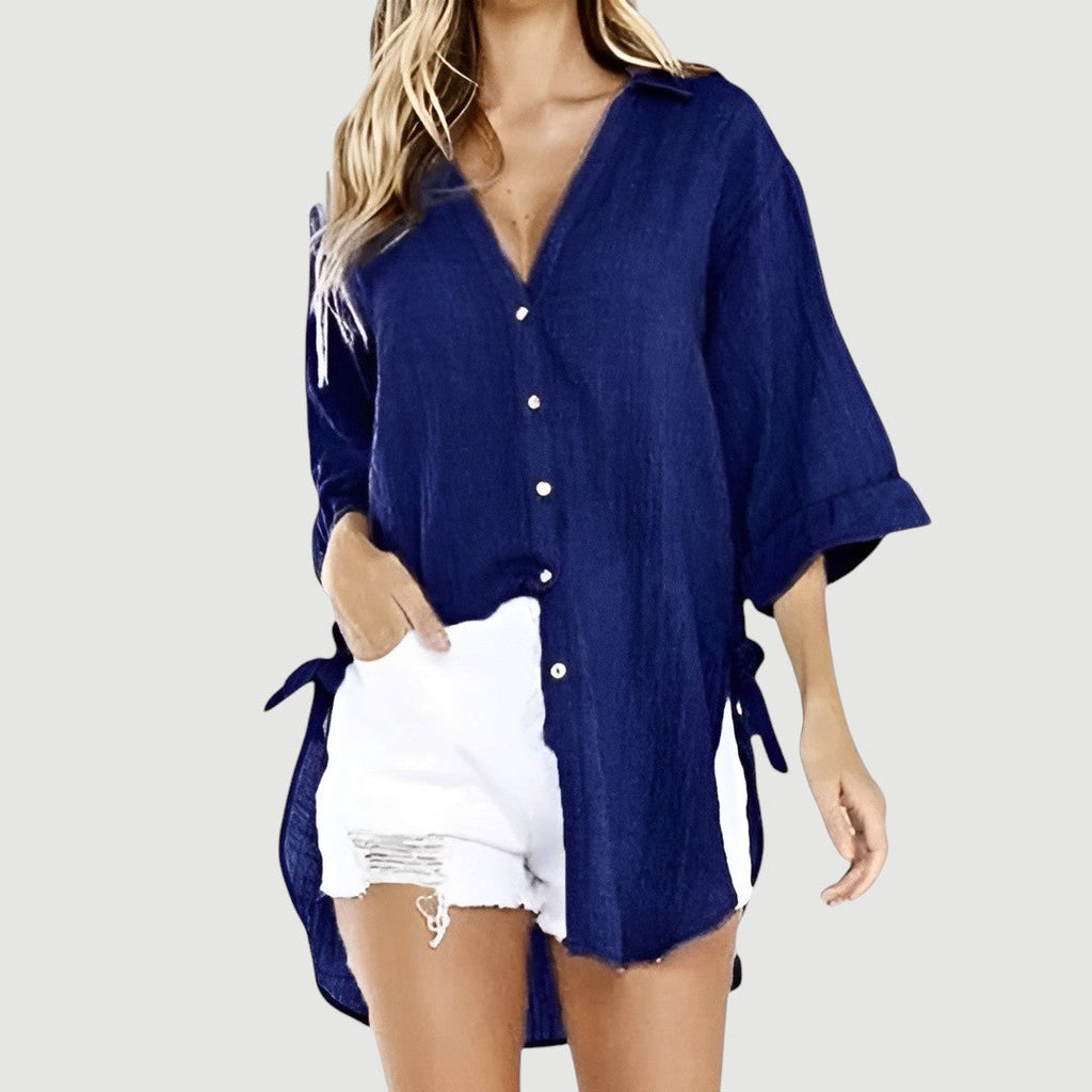 Ruta™ – Luftig og behagelig hørbluse